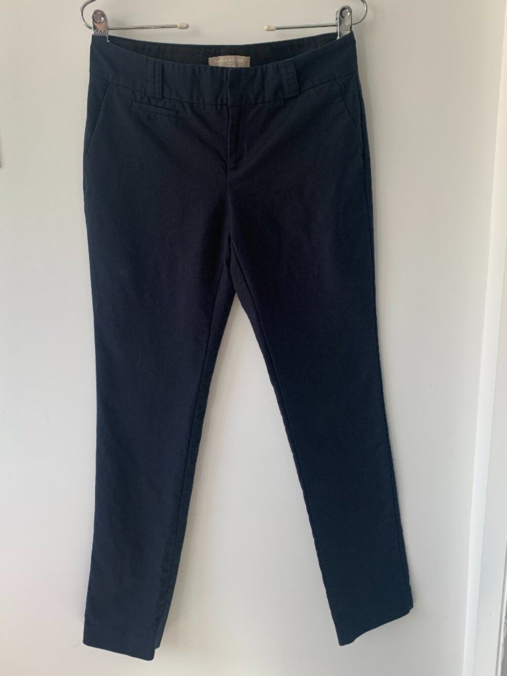 Banana Republic Martin Fit Cropped Pants Navy Size 2